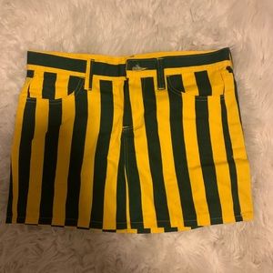 School colors skirt